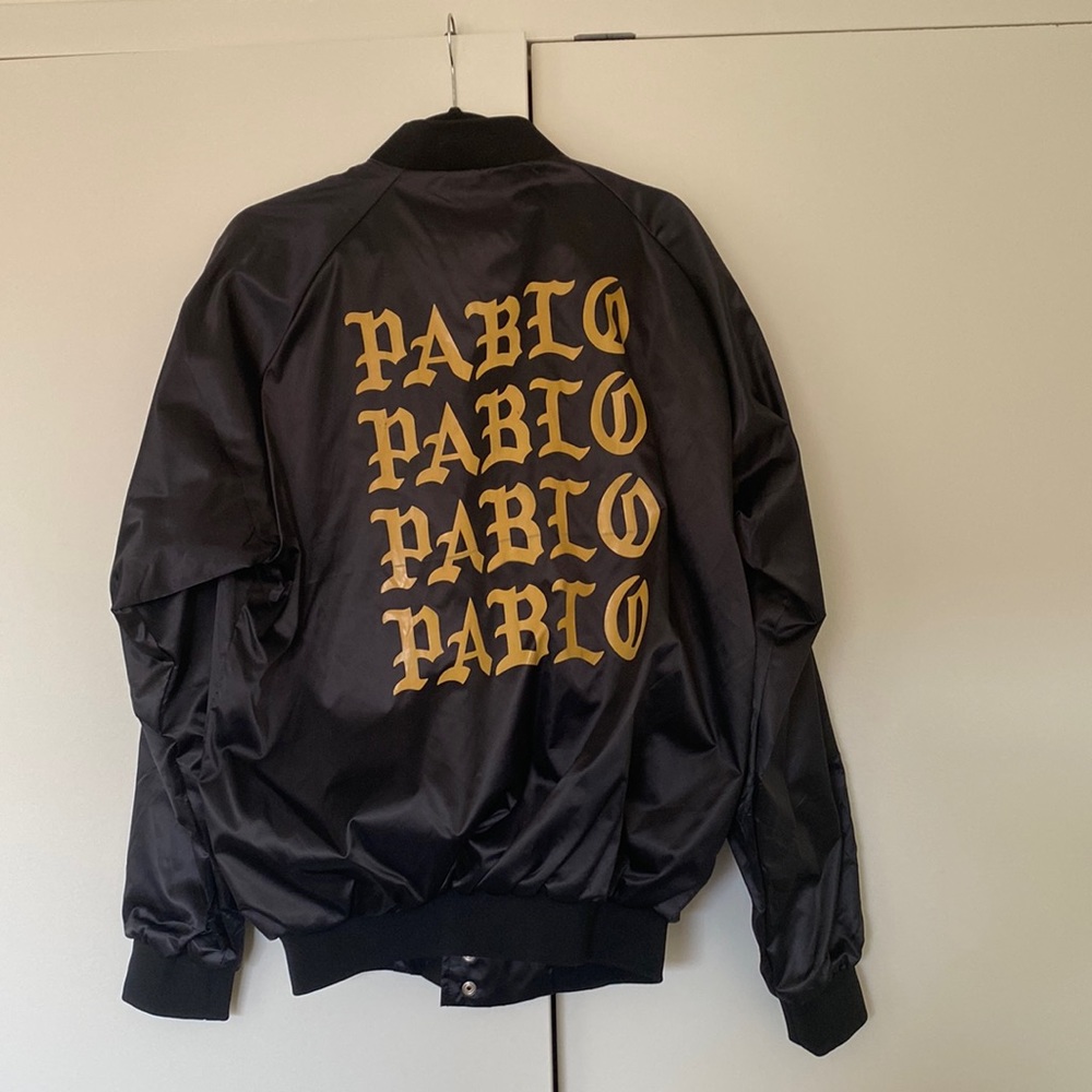Original Kanye West Pablo Tour cardinal jacket L